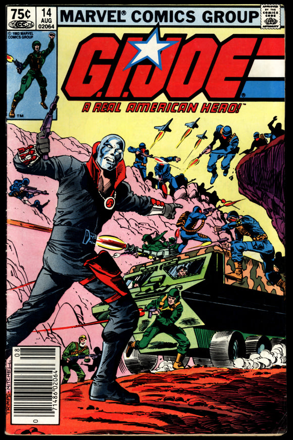 G.I. Joe A Real American Hero #14 Marvel 1983 (FN+) 1st Destro! CPV!