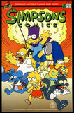 Simpsons Comics #5 Bongo 1994 (NM-NM) Black Belch Sealed Card Inside