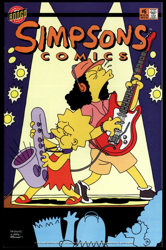 Simpsons Comics #6 Bongo 1994 (NM) Matt Groening