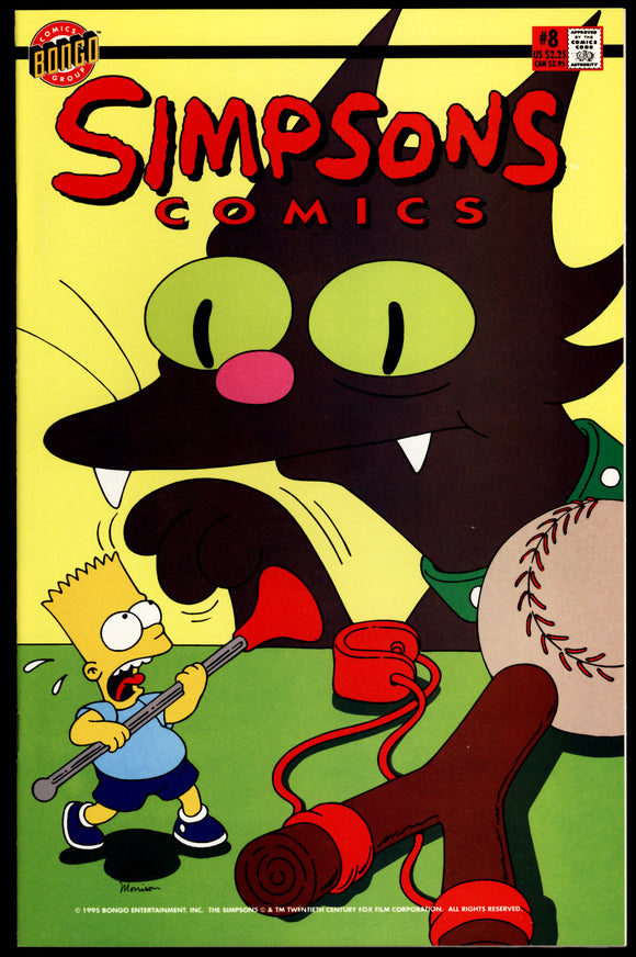 Simpsons Comics #8 Bongo 1995 (NM-) Matt Groening