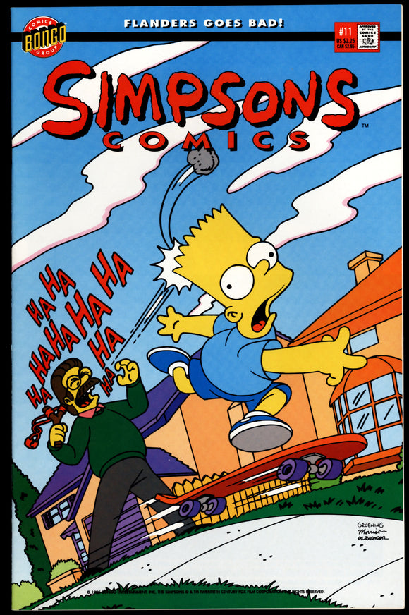 Simpsons Comics #11 Bongo 1995 (VF/NM) Matt Groening