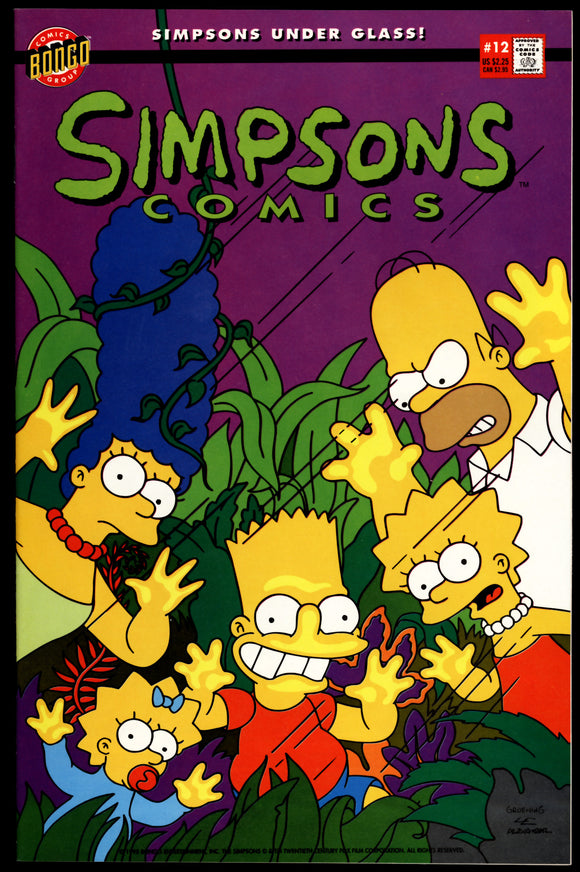 Simpsons Comics #12 Bongo 1995 (VF/NM) Matt Groening