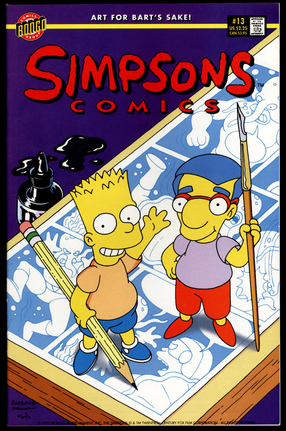 Simpsons Comics #13 Bongo 1995 (NM-) Matt Groening
