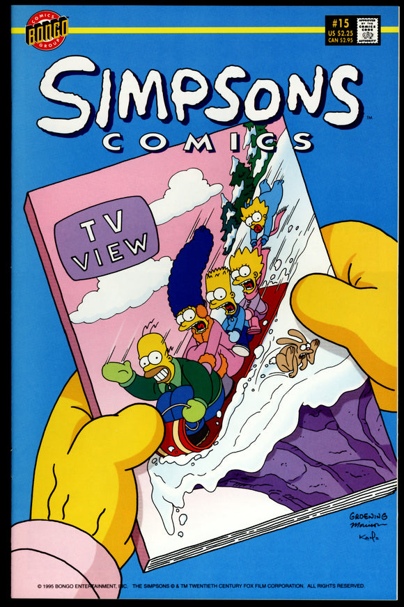 Simpsons Comics #15 Bongo 1995 (NM+) Matt Groening