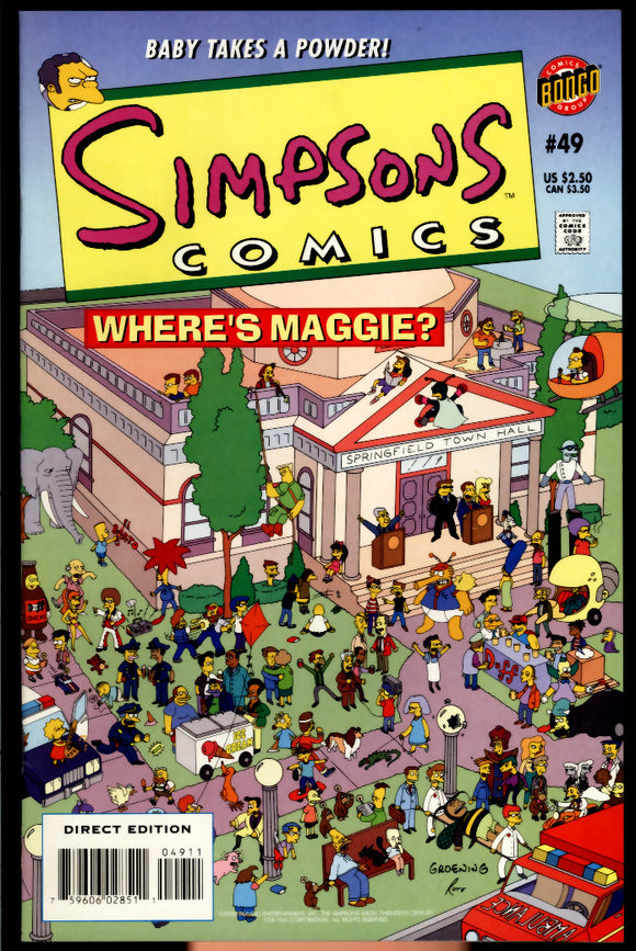 Simpsons Comics #49 Bongo 2000 (NM-/NM) Matt Groening