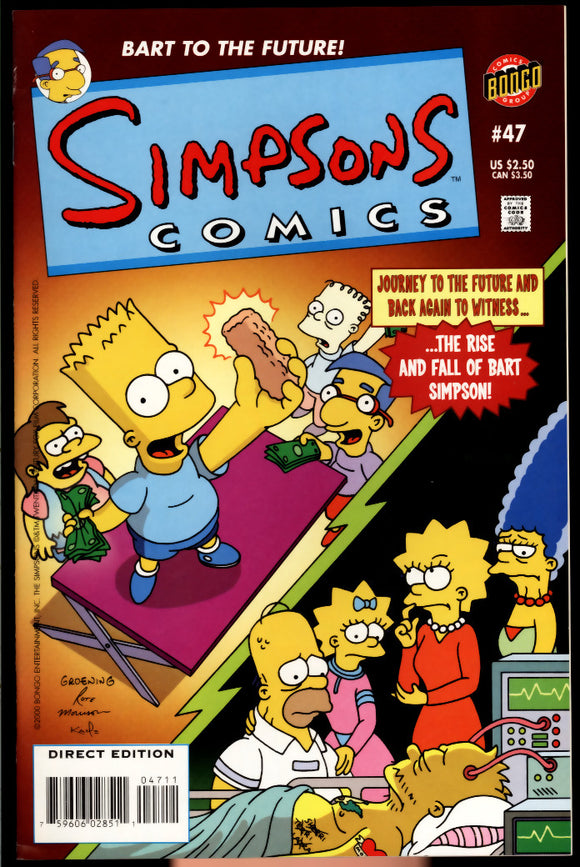 Simpsons Comics #47 Bongo 1999 (NM-) Matt Groening
