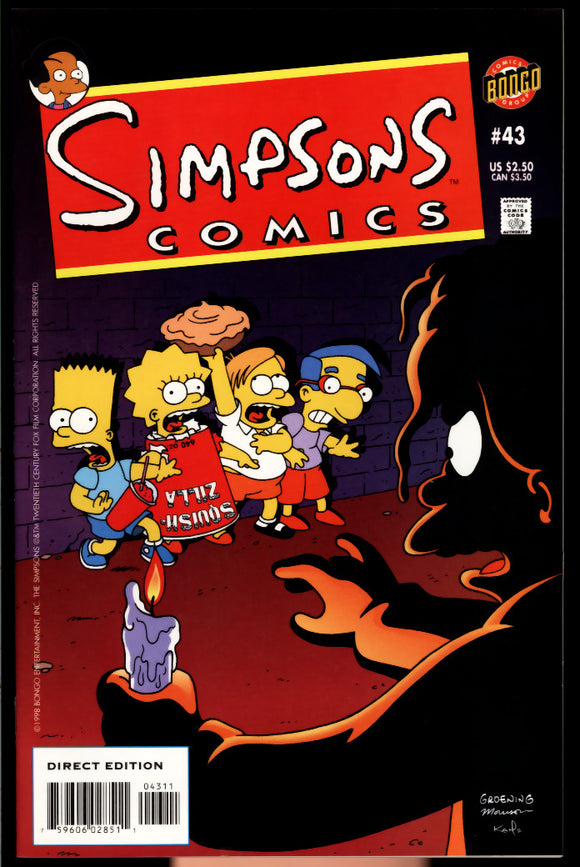 Simpsons Comics #43 Bongo 1999 (NM/NM+) Matt Groening
