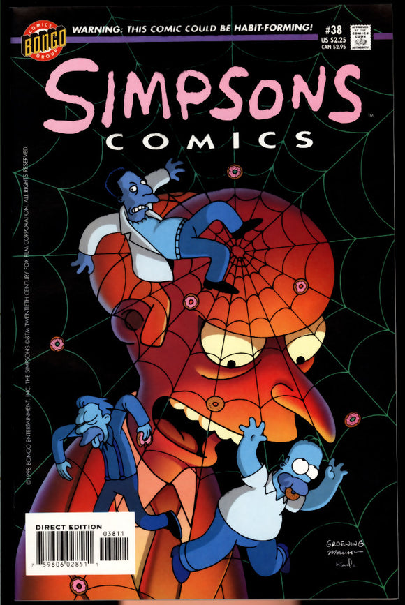 Simpsons Comics #38 Bongo 1998 (NM) Matt Groening