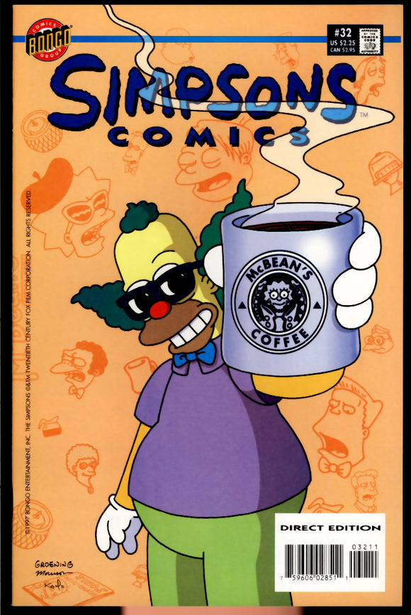 Simpsons Comics #33 Bongo 1997 (NM+) Matt Groening