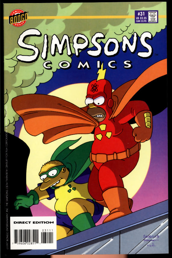 Simpsons Comics #31 Bongo 1997 (NM+) Matt Groening