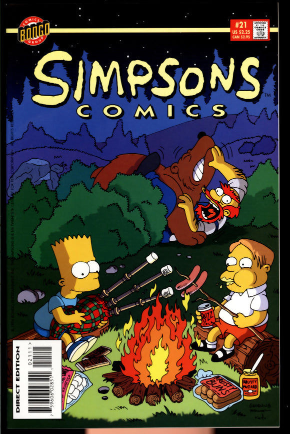 Simpsons Comics #21 Bongo 1996 (NM+) Matt Groening