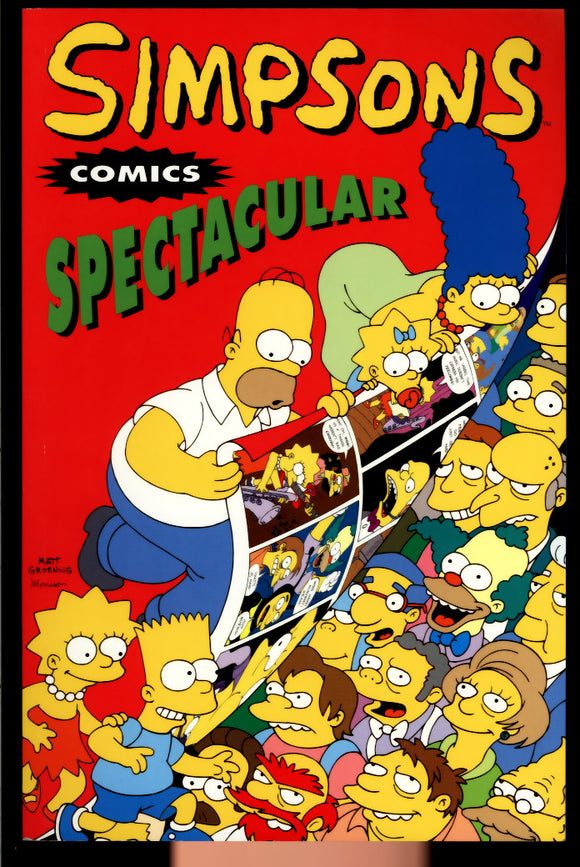 Simpsons Comics Spectacular 1st Edition Trade Paper Back NM+