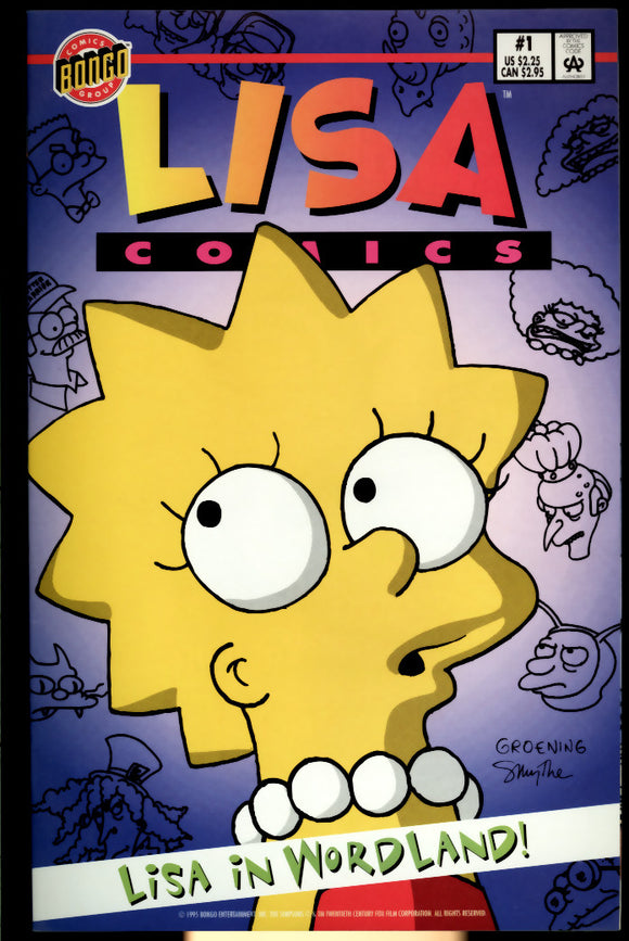 Lisa Comics #1 NM+ (1995) Bongo Comics Matt Groening.