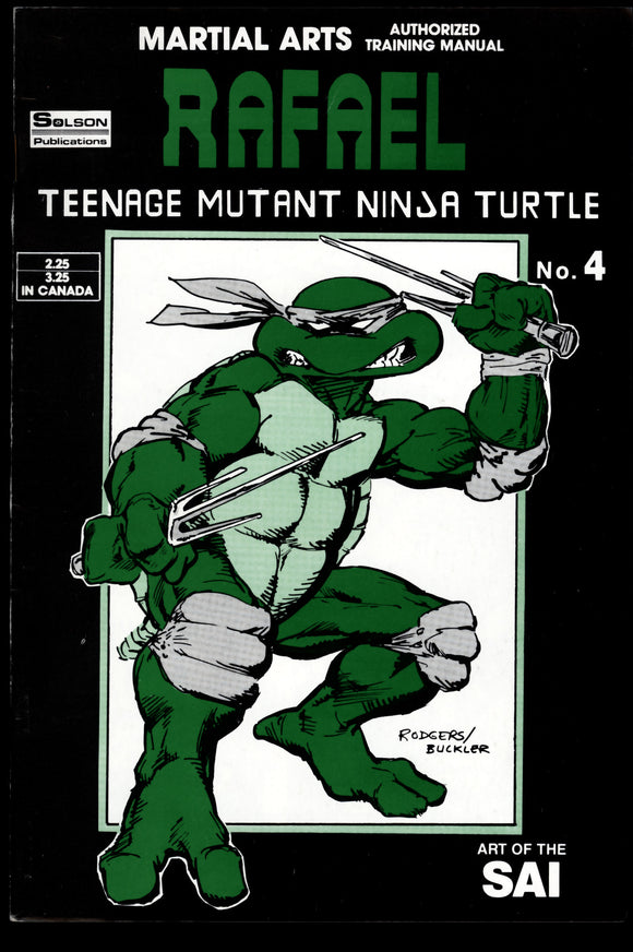 Teenage Mutant Ninja Turtles Manual #4 VF- (1986)