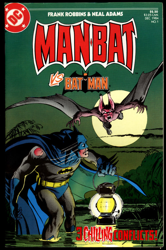 Man-Bat #1 DC Comics 1984 (VF/NM) Neal Adams Cover!