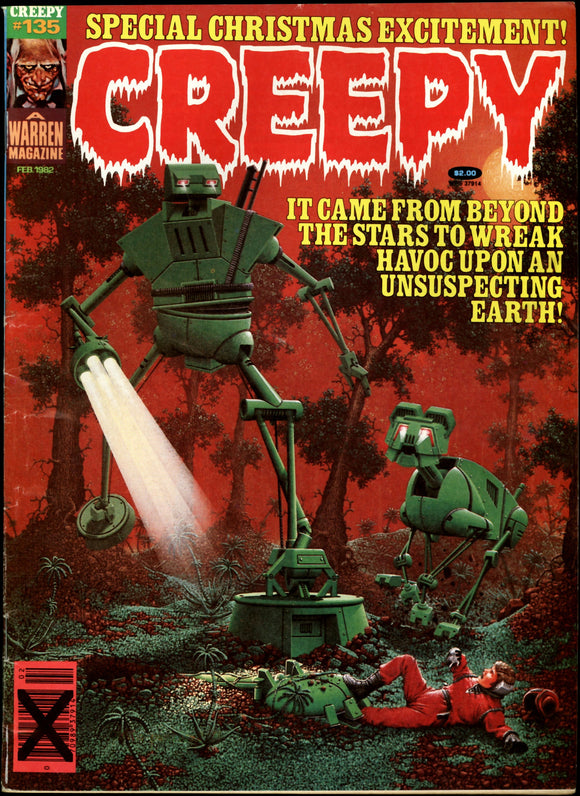 Creepy #135 Warren Magazine 1982 Bronze Age