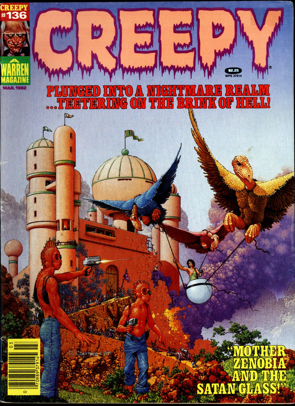 Creepy #136 Warren Magazine 1982 Bronze Age
