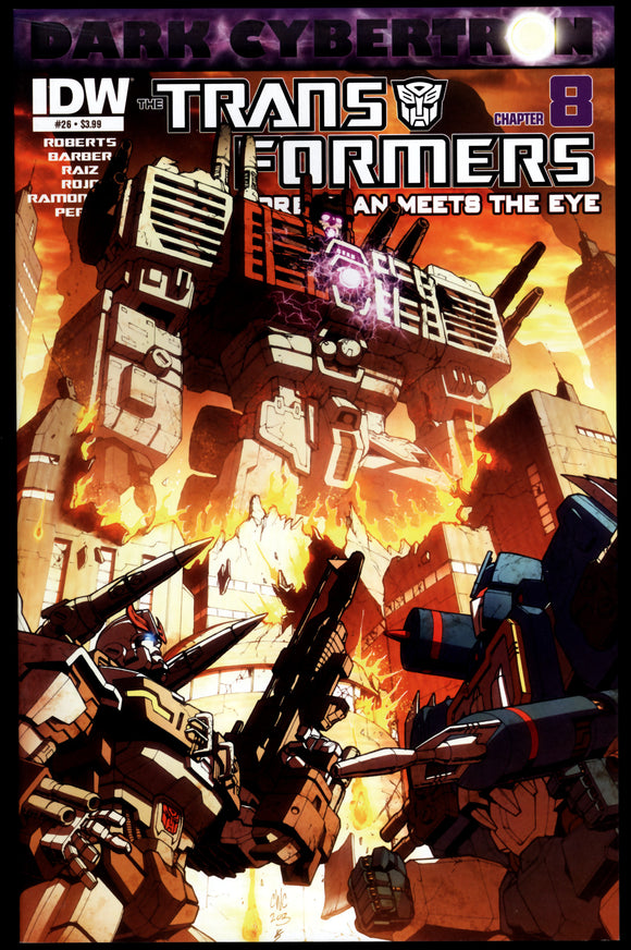 Transformers: More than Meets the Eye #26 NM- (2014) IDW Low Print