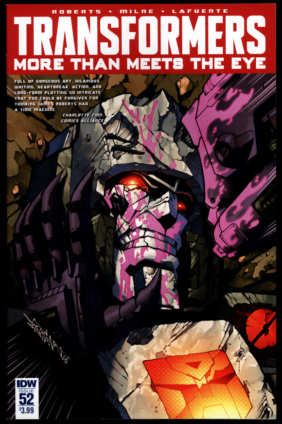 Transformers: More than Meets the Eye #52 NM- (2016) IDW Low Print