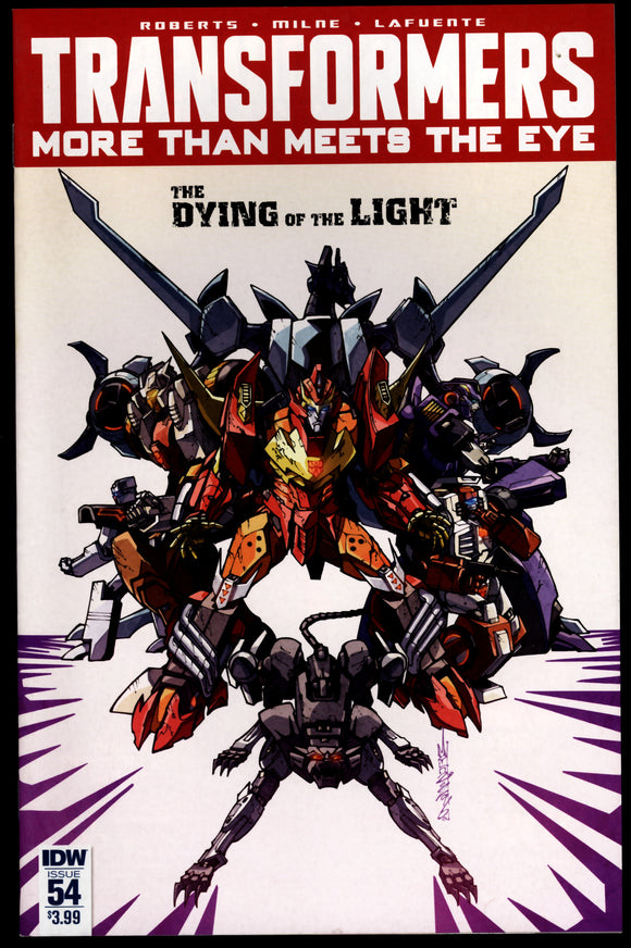 Transformers: More than Meets the Eye #54 VF/NM (2016) IDW Low Print