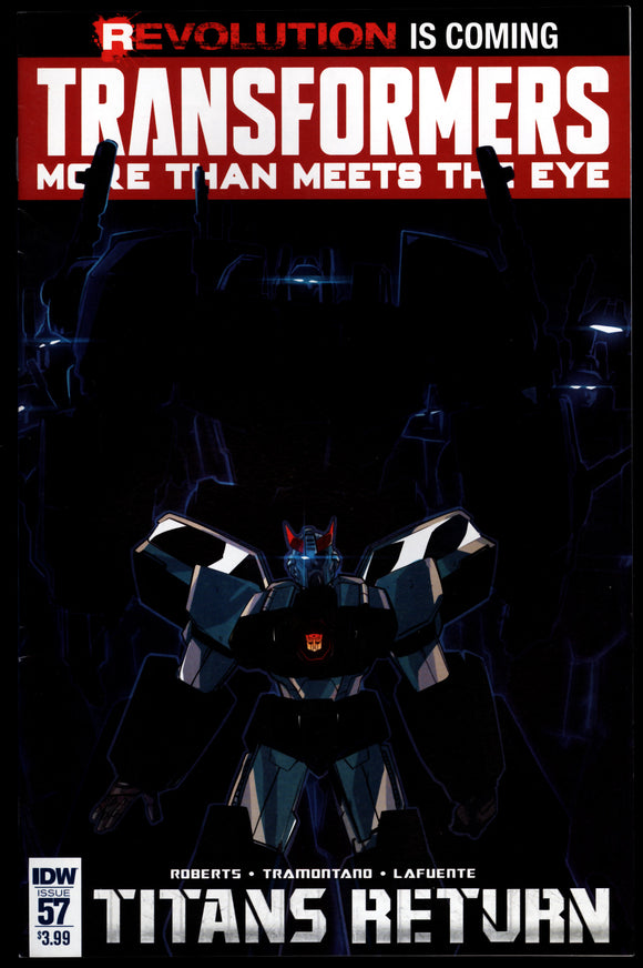 Transformers: More than Meets the Eye #57 VF/NM (2016) IDW Low Print