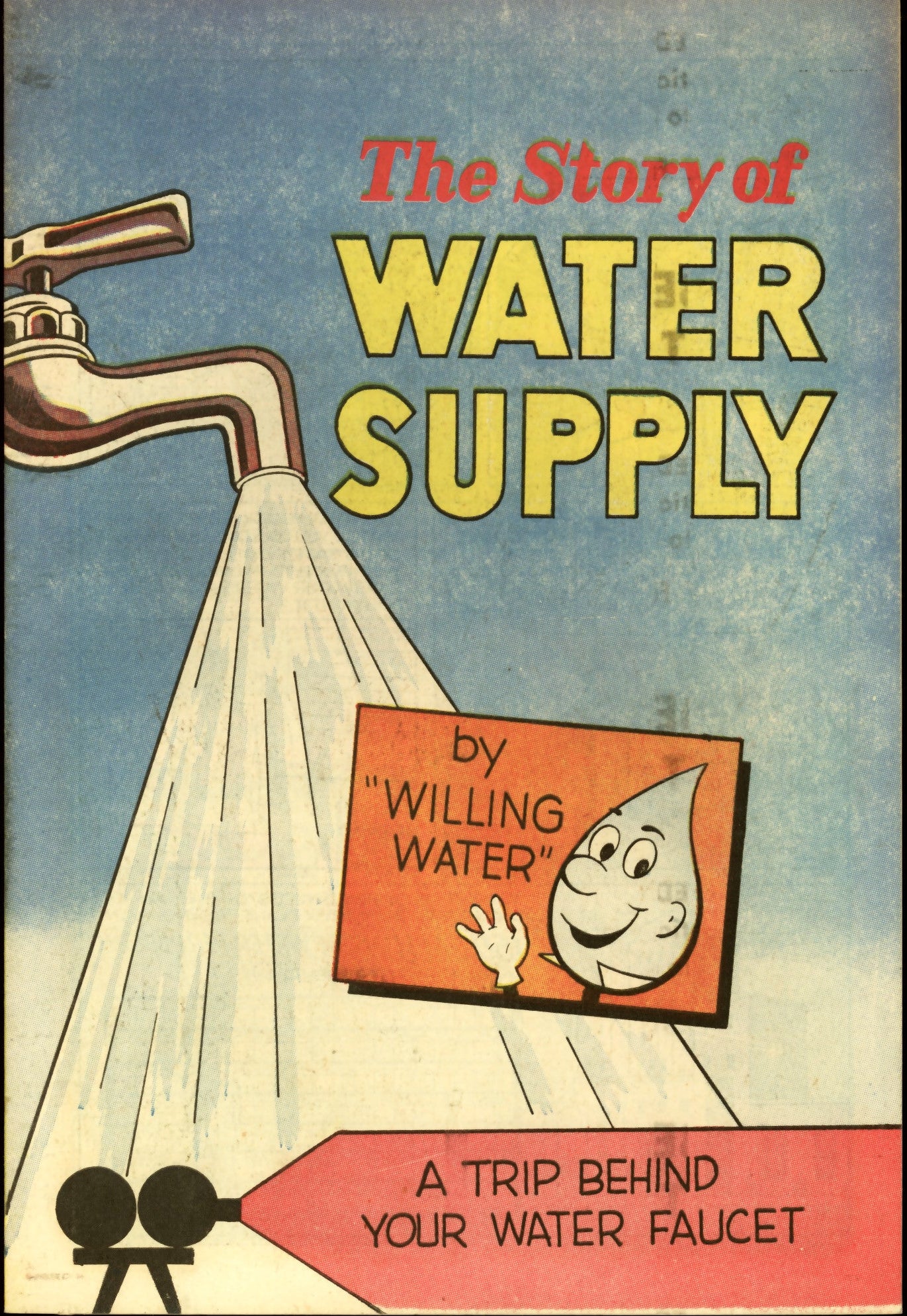 Water Sampling Comic The Story Of Water Supply By Willing Water Promotional Comic 1969 ...