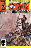 Official Handbook Of The Conan Universe #1 Marvel 1986 Copper Age