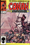 Official Handbook Of The Conan Universe #1 Marvel 1986 Copper Age