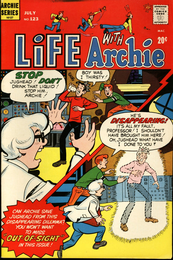 Life With Archie #123 (FN+) Archie Series 1972 Bronze Age – Ultimate ...