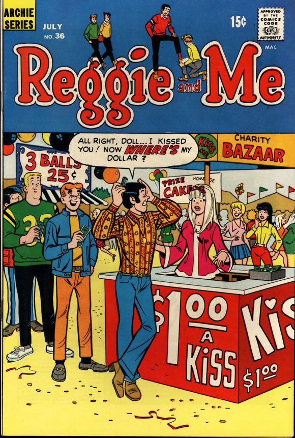 Reggie And Me #36 (VF/NM) Archie Series 1969 Silver Age – Ultimate Key ...