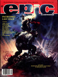 Epic Illustrated #34 Marvel Magazine 1986 Copper Age