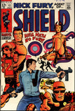 Nick Fury, Agent of SHIELD #12 Marvel 1969 (VF/NM) Barry Smith Cover