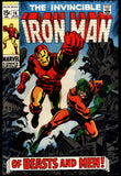 Iron Man #16 Marvel 1969 (VF) Unicorn & Red Ghost Appearance