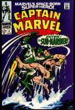 Captain Marvel #4 Marvel 1968 (VF+) Gene Colan Art Classic Cover