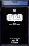 Absolute Batman #1 CGC 9.6 (2024) Jim Lee Sketch Cover - 1st Printing
