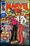 Marvel Age #8 1983 (NM-) Classic Stan Lee & Jim Shooter Cover!