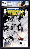 Invincible #52 CGC 9.6 (2008) 1st Printing - Low Print Run - Sketch Cover