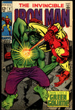 Iron Man #9 Marvel 1968 (FN+) John Romita Sr. Cover - Hulk Battle