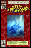 Web of Spider-Man #90 Marvel 1992 (VF/NM) 1st Printing Hologram Cover