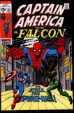 Captain America #137 Marvel 1971 (VF+) 1st Spider-Man vs. Falcon