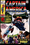 Captain America #129 Marvel 1970 (FN) Red Skull Cover Appearance