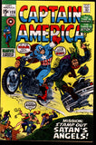 Captain America #128 Marvel 1970 (FN+) Cap vs. Satan's Angels