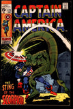 Captain America #122 Marvel 1970 (FN-) Gene Colan Scorpion Cover