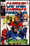 Captain America #116 Marvel 1969 (VG-) Avengers Appearance