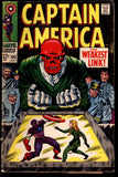 Captain America #103 Marvel 1968 (VG-) Classic Red Skull Cover