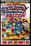 Captain America #156 Marvel 1972 (VF-) 1950's Cap vs Cap!
