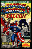 Captain America #171 Marvel 1974 (VF) 1st New Falcon Wings on Cover