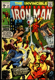 Iron Man #27 Marvel 1970 (VG+) 1st Appearance of Firebrand
