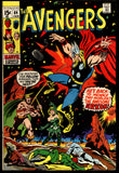 Avengers #84 Marvel 1971 (VF-) Classic Thor Cover