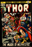 Thor #205 Marvel 1972 (FN+) Mark Of Mephisto!